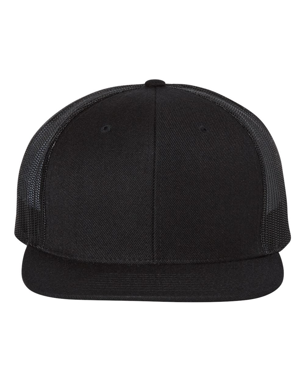 Custom Richardson 511 Wool Blend Flat Bill Trucker Cap