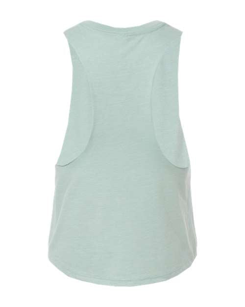 BELLA + CANVAS Women's Racerback Crop Tank 6682 - HatFlow Company