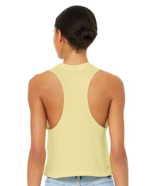 BELLA + CANVAS Women's Racerback Crop Tank 6682 - HatFlow Company