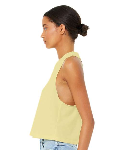 BELLA + CANVAS Women's Racerback Crop Tank 6682 - HatFlow Company