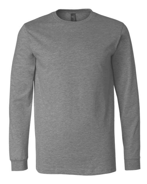 BELLA + CANVAS Heather CVC Long Sleeve Tee 3501CVC