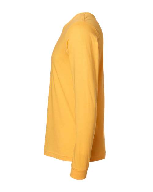 BELLA + CANVAS Heather CVC Long Sleeve Tee 3501CVC