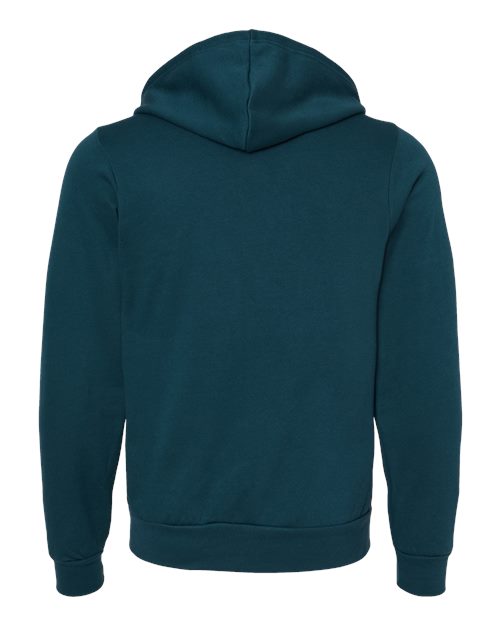 BELLA + CANVAS Unisex Sponge Fleece Full-Zip Hoodie Sweatshirt 3739 - HatFlow Company