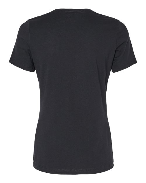 BELLA + CANVAS Women's Relaxed Heather CVC V-Neck Tee 6405CVC