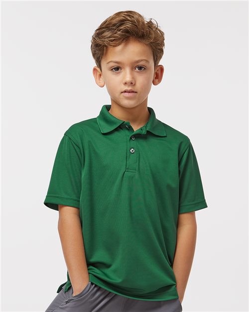 Paragon Youth Saratoga Performance Mini Mesh Polo 108Y - HatFlow Company