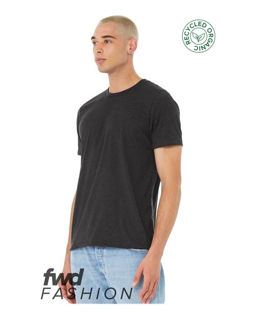 BELLA + CANVAS Unisex FWD Fashion Jersey Recycled Organic Tee 3001RCY - HatFlow Company