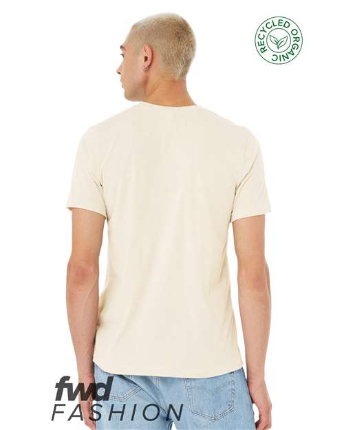 BELLA + CANVAS Unisex FWD Fashion Jersey Recycled Organic Tee 3001RCY - HatFlow Company