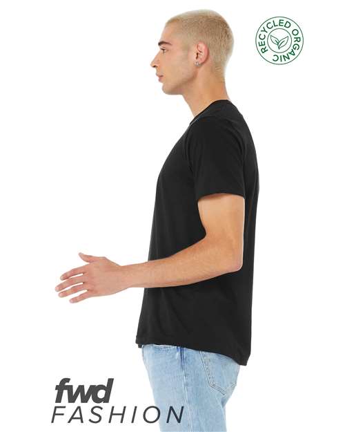 BELLA + CANVAS Unisex FWD Fashion Jersey Recycled Organic Tee 3001RCY - HatFlow Company