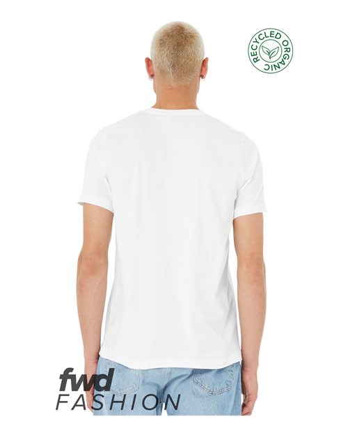 BELLA + CANVAS Unisex FWD Fashion Jersey Recycled Organic Tee 3001RCY - HatFlow Company