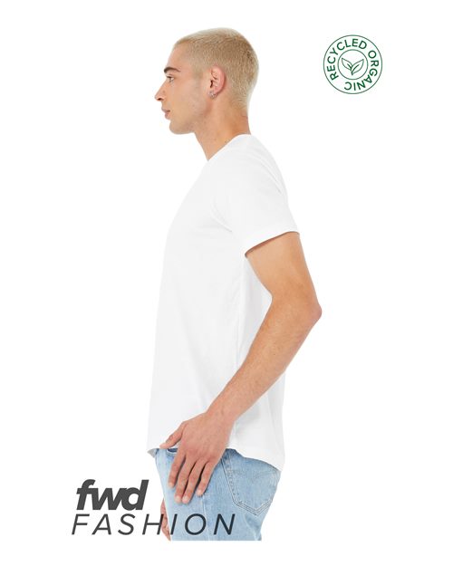 BELLA + CANVAS Unisex FWD Fashion Jersey Recycled Organic Tee 3001RCY - HatFlow Company