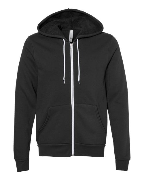 BELLA + CANVAS Unisex Sponge Fleece Full-Zip Hoodie Sweatshirt 3739 - HatFlow Company