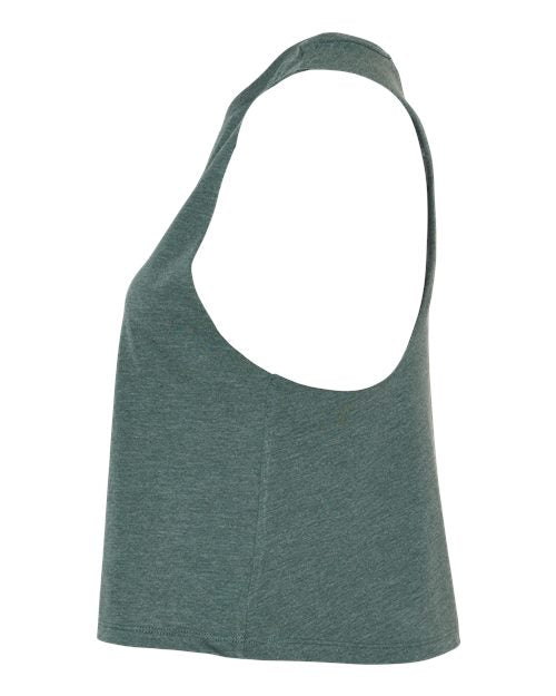 BELLA + CANVAS Women's Racerback Crop Tank 6682 - HatFlow Company