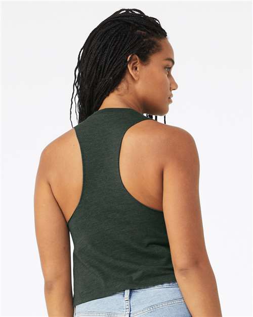 BELLA + CANVAS Women's Racerback Crop Tank 6682 - HatFlow Company