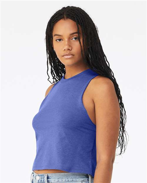 BELLA + CANVAS Women's Racerback Crop Tank 6682 - HatFlow Company
