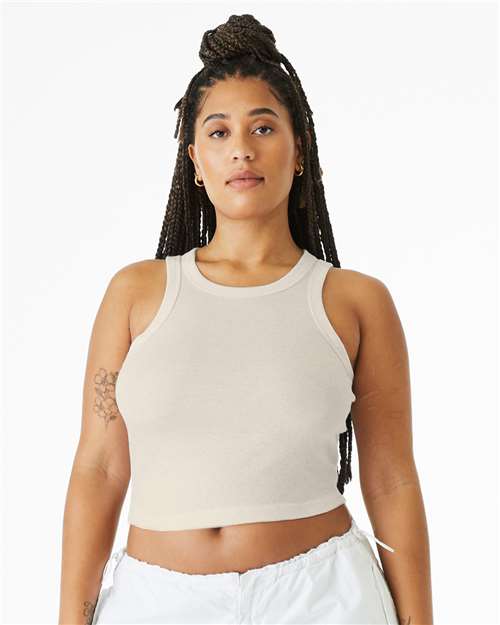 BELLA + CANVAS Women's Micro Rib Racer Tank 1019 - HatFlow Company