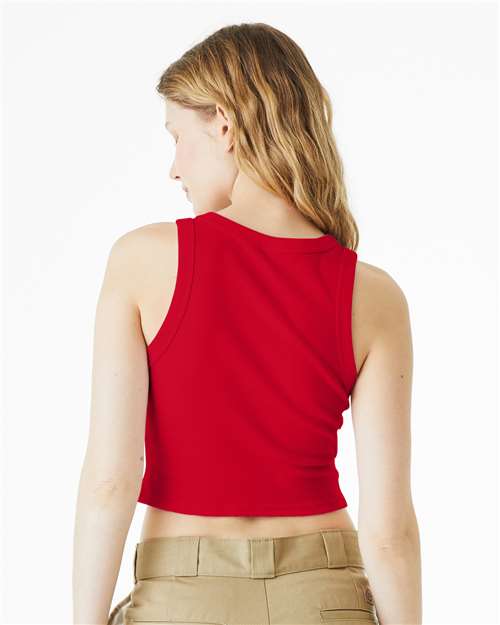 BELLA + CANVAS Women's Micro Rib Racer Tank 1019 - HatFlow Company