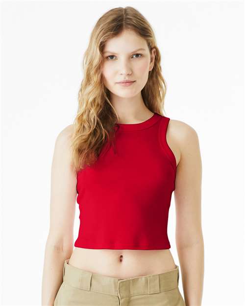 BELLA + CANVAS Women's Micro Rib Racer Tank 1019 - HatFlow Company