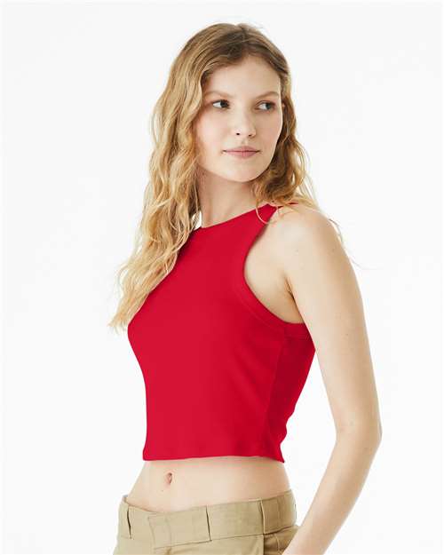 BELLA + CANVAS Women's Micro Rib Racer Tank 1019 - HatFlow Company