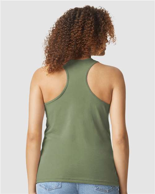 Gildan Women's Softstyle® CVC Racerback Tank Top 64220LCVC - HatFlow Company