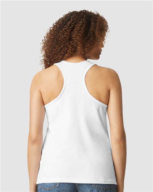 Gildan Women's Softstyle® CVC Racerback Tank Top 64220LCVC - HatFlow Company