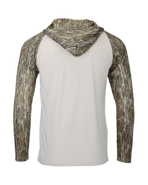 Paragon Men's Biloxi Performance Colorblocked Hooded Long Sleeve T-Shirt 241