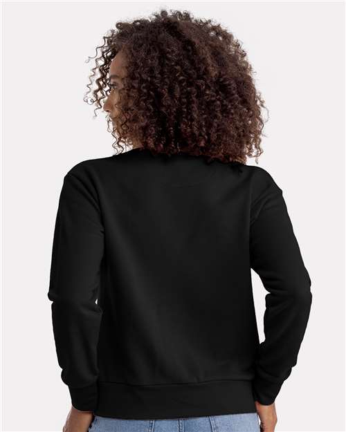 Next Level Women's Laguna Sueded Crewneck Sweatshirt 9084