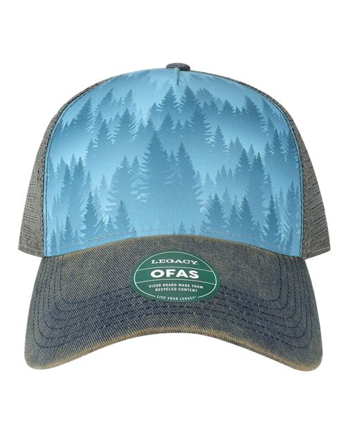 LEGACY Old Favorite Five-Panel Trucker Cap OFAFP - HatFlow Company
