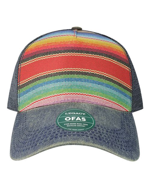 LEGACY Old Favorite Five-Panel Trucker Cap OFAFP - HatFlow Company