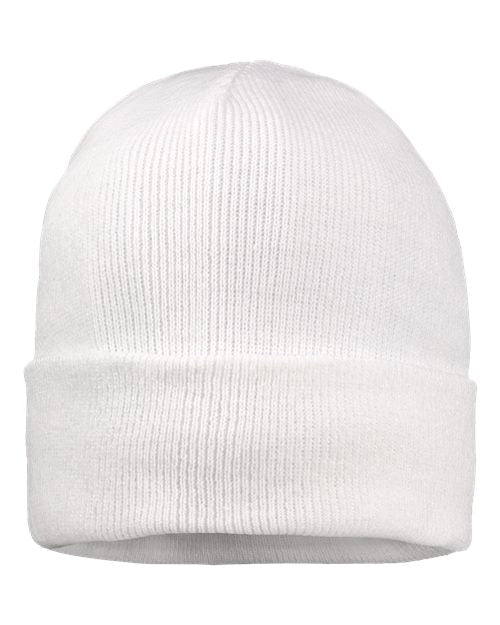 Sportsman 12" Fleece Lined Cuffed Beanie SP12FL - HatFlow Company