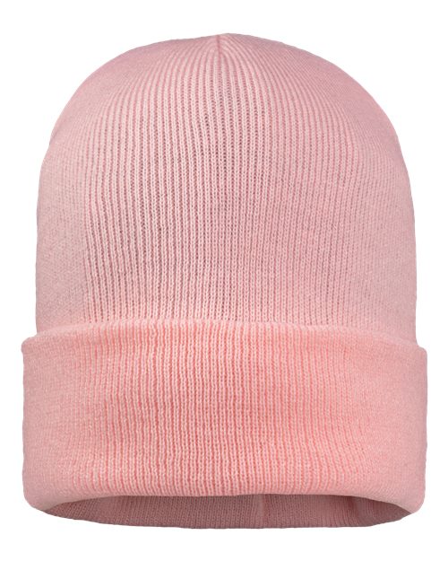 Sportsman 12" Jersey Lined Cuffed Beanie SP12JL - HatFlow Company