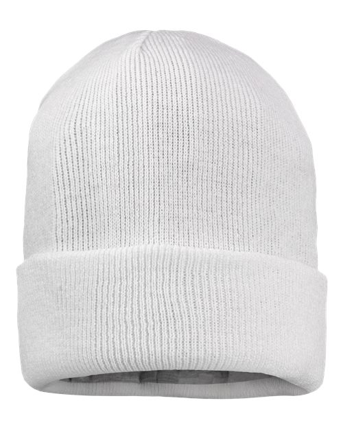 Sportsman 12" Jersey Lined Cuffed Beanie SP12JL - HatFlow Company