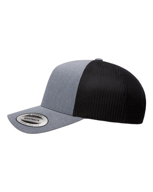 YP Classics Five-Panel Retro Trucker Cap 6506 - HatFlow Company