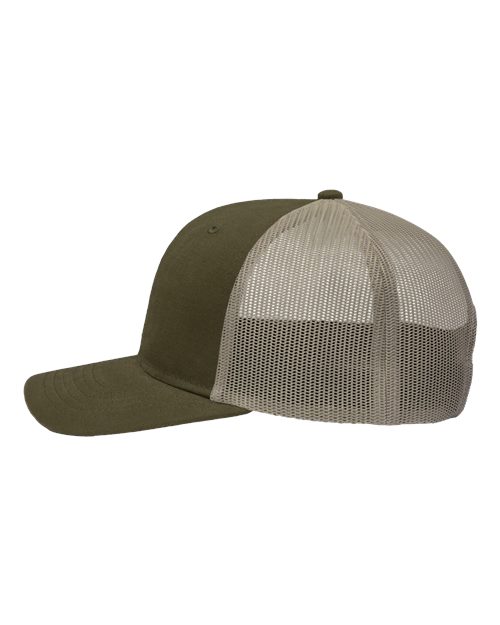 Sportsman Modern Six-Panel Trucker Fit Cap SP1650 - HatFlow Company