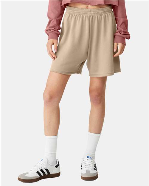 BELLA + CANVAS Women's FWD Fashion Cutoff Fleece Shorts 3797