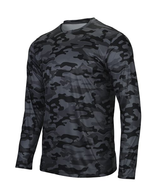 Paragon Men's Woodland Performance Long Sleeve T-Shirt 238 - HatFlow Company