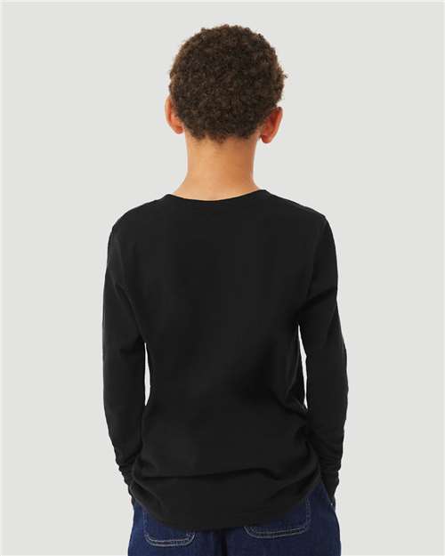 BELLA + CANVAS Youth Triblend Long Sleeve Tee 3513Y - HatFlow Company