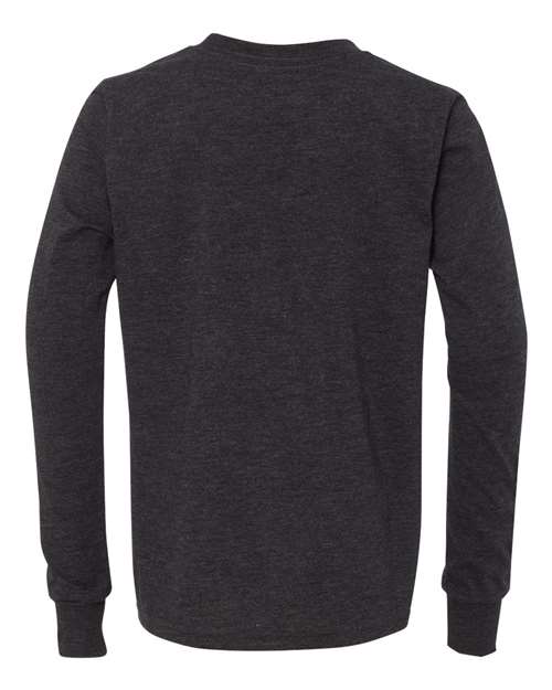BELLA + CANVAS Youth Triblend Long Sleeve Tee 3513Y - HatFlow Company