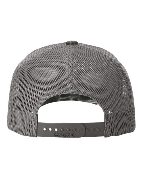 Richardson Printed Five-Panel Trucker Cap 112PFP - HatFlow Company