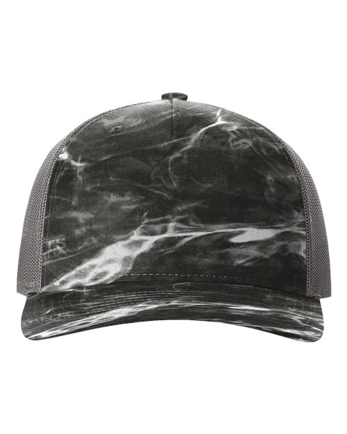 Richardson Printed Five-Panel Trucker Cap 112PFP - HatFlow Company
