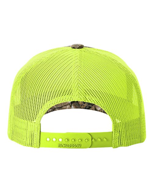 Richardson Printed Five-Panel Trucker Cap 112PFP - HatFlow Company