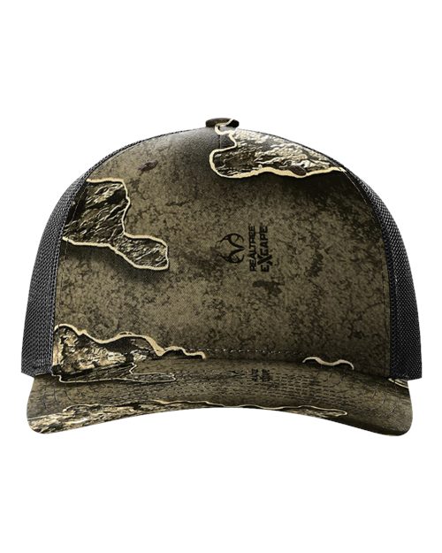 Richardson Printed Five-Panel Trucker Cap 112PFP - HatFlow Company