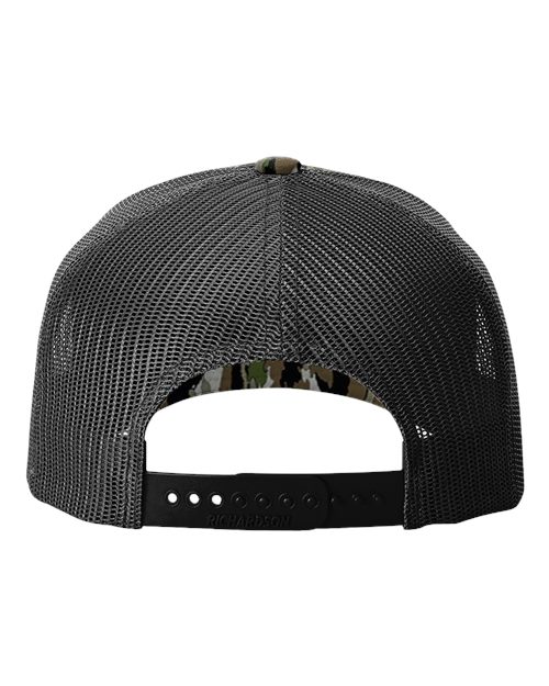 Richardson Printed Five-Panel Trucker Cap 112PFP - HatFlow Company