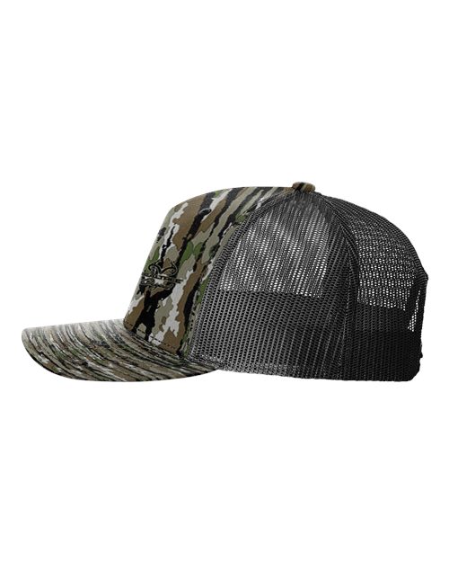 Richardson Printed Five-Panel Trucker Cap 112PFP - HatFlow Company