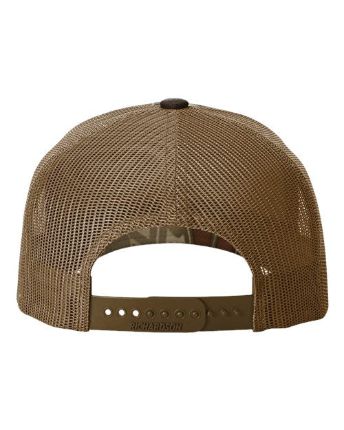 Richardson Printed Five-Panel Trucker Cap 112PFP - HatFlow Company