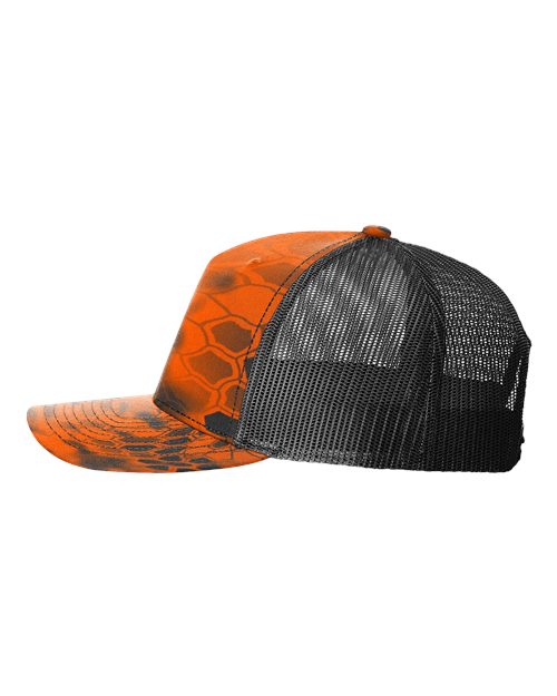 Richardson Printed Five-Panel Trucker Cap 112PFP - HatFlow Company