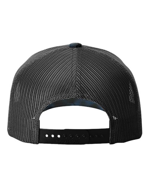Richardson Printed Five-Panel Trucker Cap 112PFP - HatFlow Company
