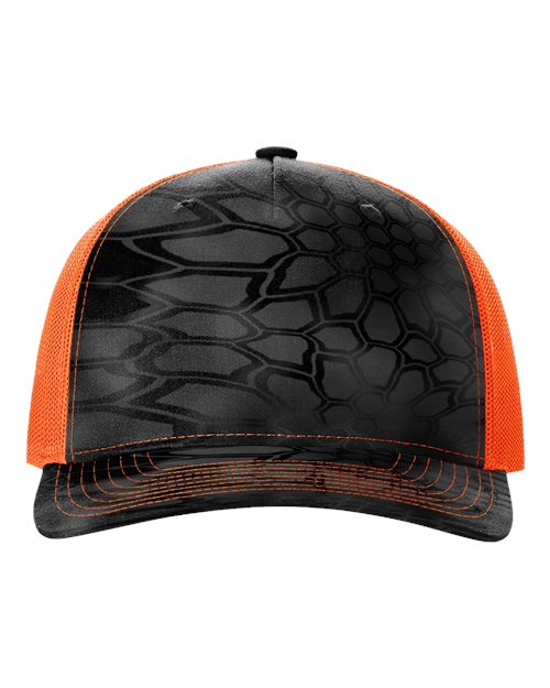 Richardson Printed Five-Panel Trucker Cap 112PFP - HatFlow Company