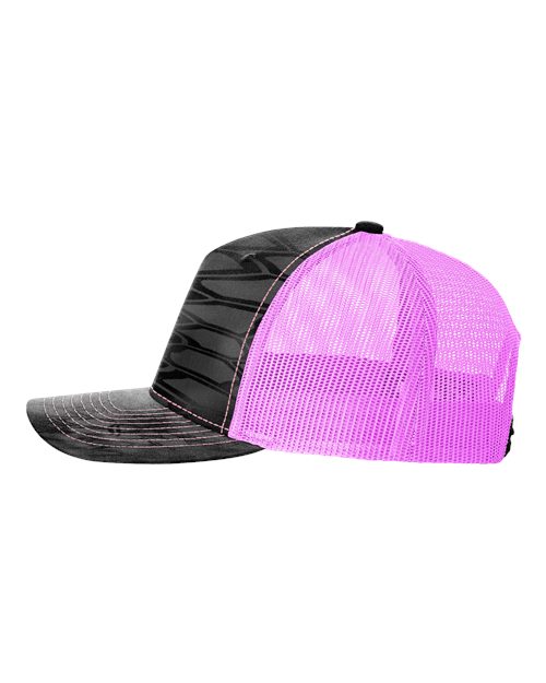 Richardson Printed Five-Panel Trucker Cap 112PFP - HatFlow Company
