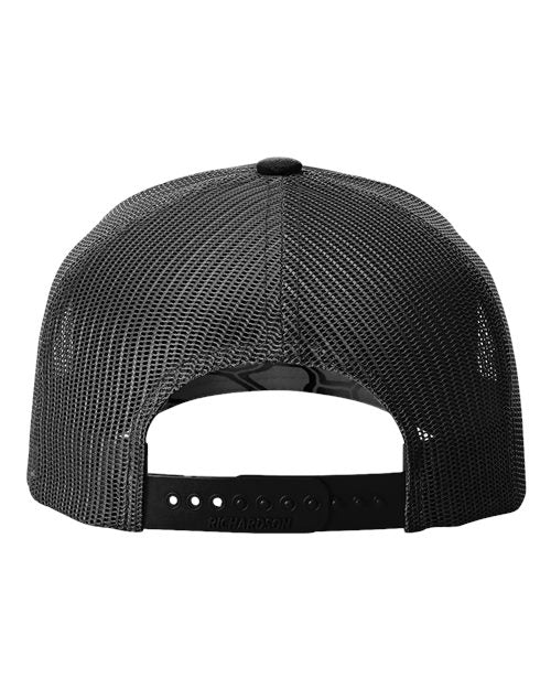Richardson Printed Five-Panel Trucker Cap 112PFP - HatFlow Company