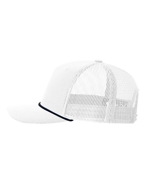 Richardson Five-Panel Trucker with Rope Cap 112FPR - HatFlow Company